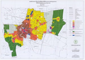 ภาพผังเมืองรวมกรุงเทพมหานคร พ.ศ.2549